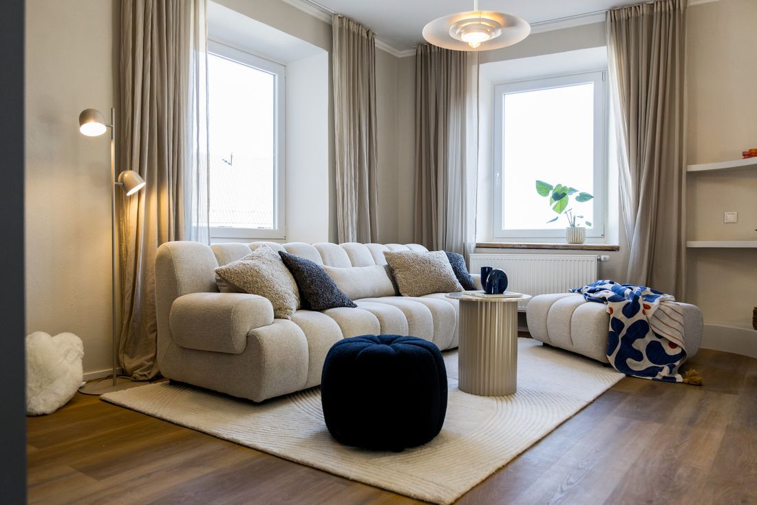Gemütliche Sofaecke