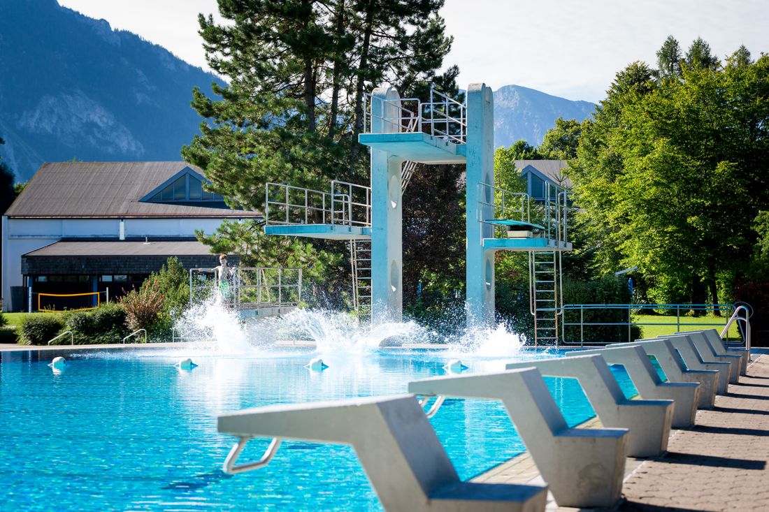 Freibad Ruhpolding Spruntürme